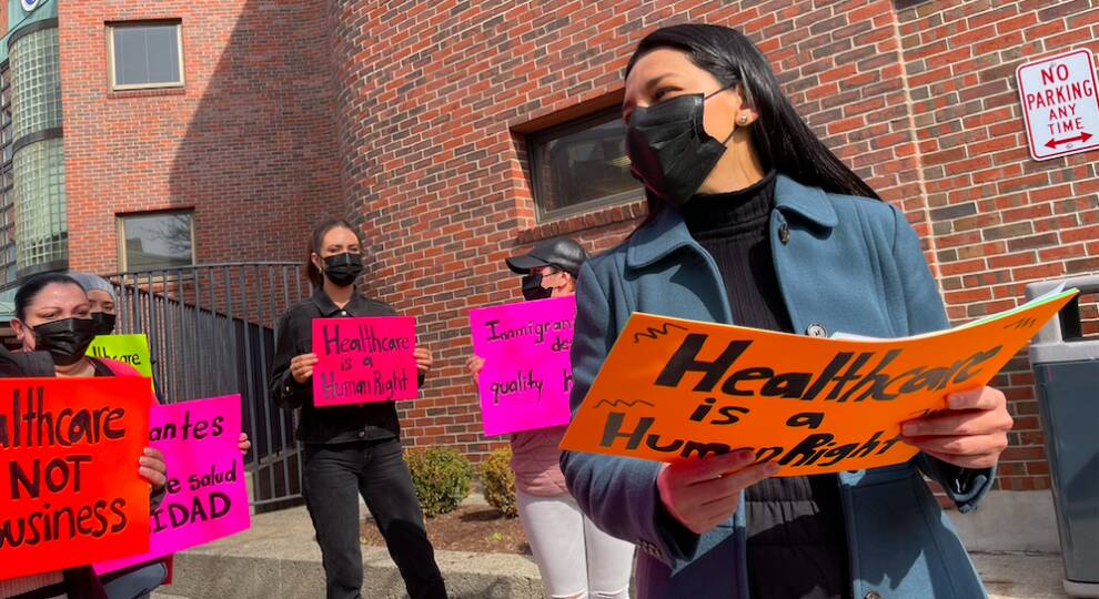 Immigrant families demand investigation, alleging discriminatory treatment at clinic
